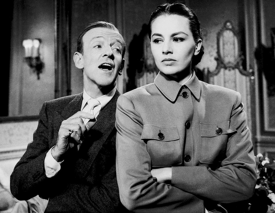 Fred Astaire et Cyd Charisse dans "La Belle de Moscou" (Silk Stockings) de Rouben Mamoulian (1957)