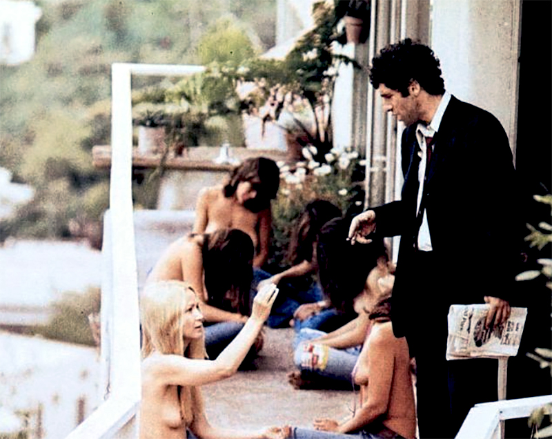 THE LONG GOODBYE (Le Privé) Robert Altman (1973) avec Elliott Gould, Nina van Pallandt, Sterling Hayden.