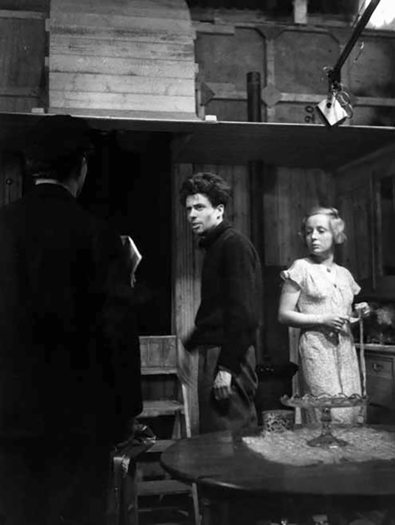 JEAN VIGO sur le tournage de L'Atalante (1934)