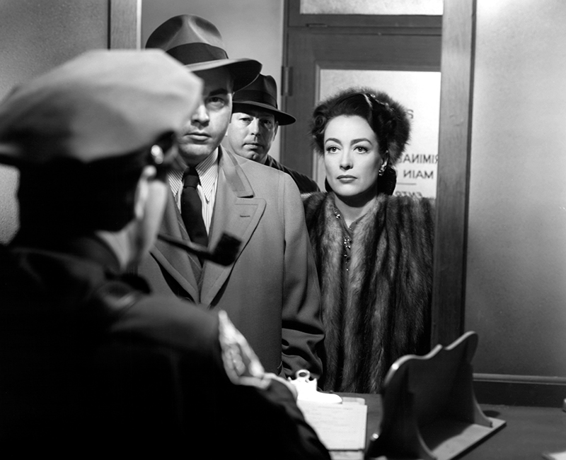 MILDRED PIERCE, James Flavin, Don O'Connor, Joan Crawford, 1945