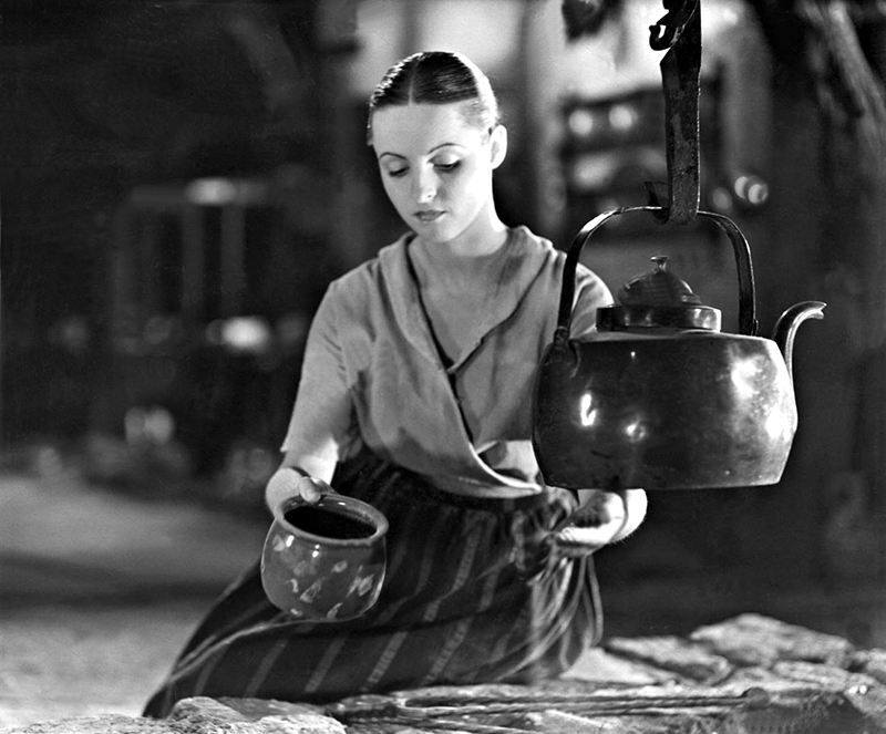Hansi Knoteck in 'Das Mädchen vom Moorhof', 1935 | Hansi Knoteck in 'The girl from the Moorhof', 1935